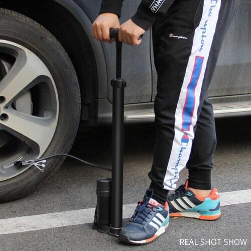 Portable Black Mountain Bike Tool Bike Floor Pump Bicycle Air Pump Travel Inflator Bike Pump Cycling Accessories Bicycle Pump