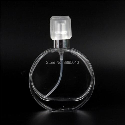 30ml Portable Perfume Bottle and Traveler Glass Spray Nebulizer Clear Glass Perfume Bottle F1150