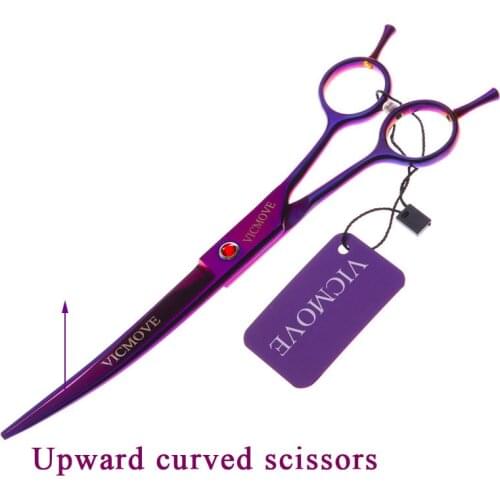 7 Inch Professional Dog Pet Grooming Scissors Curved Shears Cat Dog for Groomer Hair Cutting Dog Grooming Machine