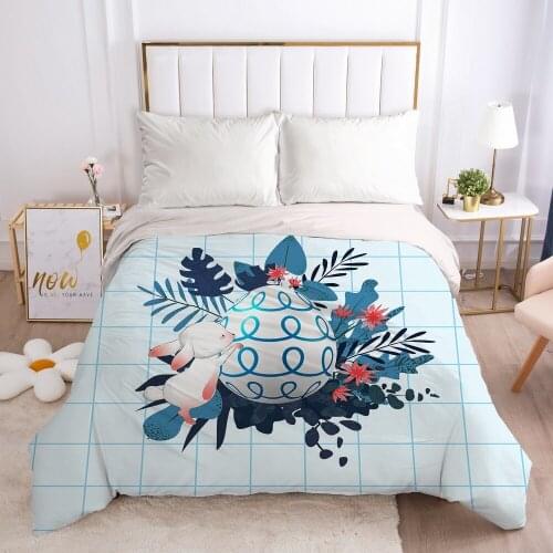 Luxury Duvet cover Quilt/Blanket/Comfortable Case Single Double Queen King Bedding 140x200 240x220 240x260 Eastey Water blue