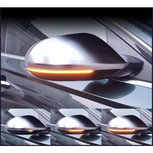 EOsuns Led rear view mirror cover lamp side turn signal daytime running lights for Audi A3 A4L A5 A6L A7 TT Q3 Q5