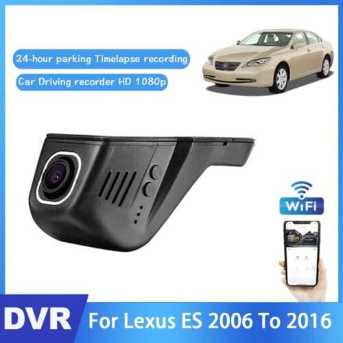 Car Driving Video Recorder DVR Control APP Wifi Camera For Lexus ES 2006 To 2016 Night vision Full HD 1080P Registrator Dash Cam