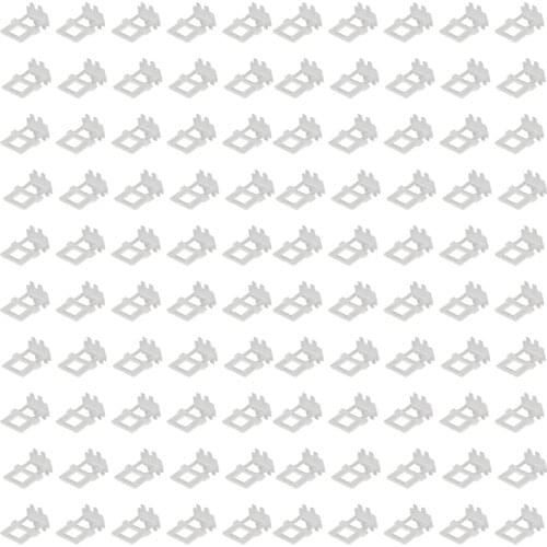 Tile Leveling System Clips 100 Pcs Type Tiles Leveler Spacers Solve the Problem of Uneven Tiles Floor Construction Tool