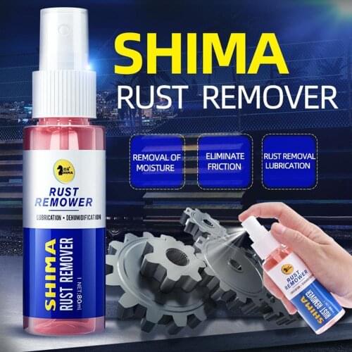 80ml Rust Remover Door Window Rust-proof Lubricant Wheel Hub Lubrication Metal Rust Cleaning Spray Oxidation Prevention