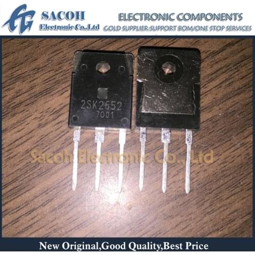 Free Shipping 10Pcs 2SK2652-01 2SK2652 2SK2654-01 2SK2654 TO-3P 6A 900V Power MOSFET Transistor