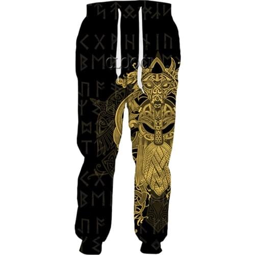 CLOOCL Hip Hop Newest Viking Tattoo Men Women Trousers 3D Print Fashion Autumn Harajuku Streetwear Sweatpants Drop Shipping