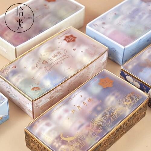 Washi tape cute 20rolls floral washitape set kawaii Bronzing Stickers masking tapes washitapes adhesiva decorative tape Washi
