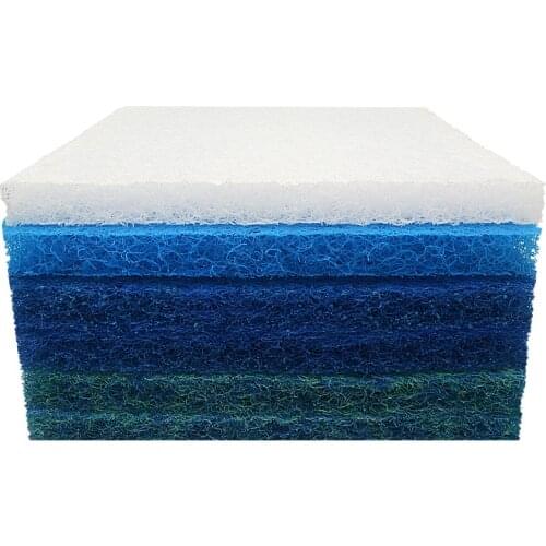 Blue White Fish Pond Rattan Cotton Filter Cotton Biochemical Cotton Aquarium Filter Rattan Cotton Thick Thread Cotton