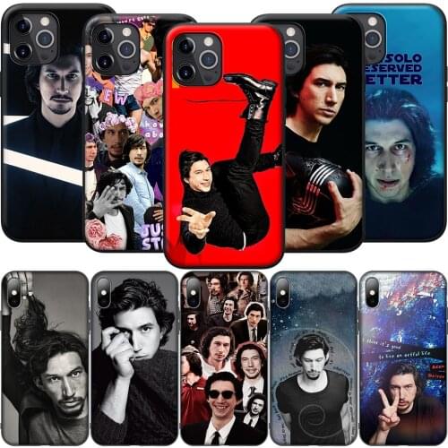 GX11 Adam Driver Silicone Soft Case for iPhone 12 Mini 11 Pro XS Max XR X 8 7 6 6S Plus 5 5S SE 2020