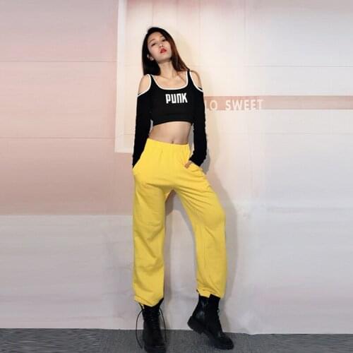 Jazz Dance Costumes Women Hip Hop Street Dance Practice Dancing Wear Nightclub Dj Ds Rave Outfit Gogo Dancers Clothing DC3996