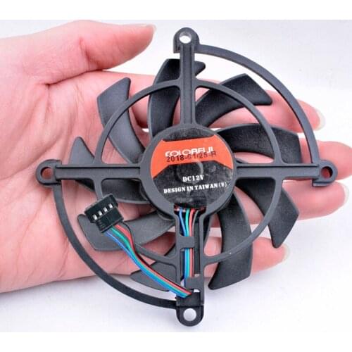Original colorful GTX1060 1070 e-sports version Netchi version of the graphics card cooling fan
