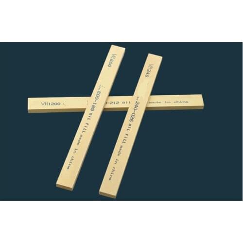 Polishing oilstone strip 3 / 5 * 13 * 150 grinding 400 metal 600 mesh alumina grinding stone 1000 mesh
