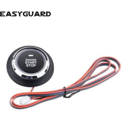 EASYGUARD Replacement push engine start stop button for ec002 es002 ec008 series P2 style