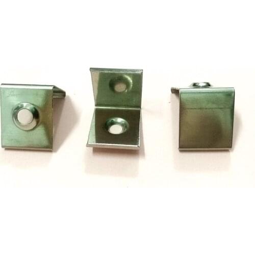 LED Rigid Light Strip bar Corner aluminum shell 1616 Buckle mounting Metal Clip x100