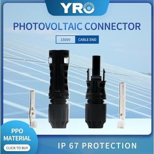10 Pairs 1500V of Solar Connector Solar Solar Plug Cable Connectors (male and female) for Solar Panels and Photovoltaic Systems