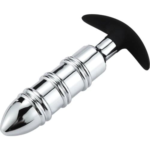 2020 Large Metal Butt Plug Large Sex Toys Anal Butt Plug Booty Beads adult Sex Product For Women Men Gay Anus Dilation Stainless