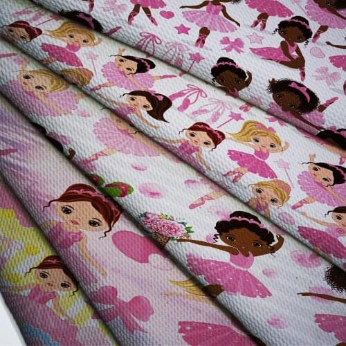 50*140cm Bullet Textured Liverpool Fabric Flower Printed DIY Tissue Kids Home Textile for Sewing Quilt Decoration Home
