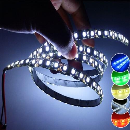 50cm 1m 5m 5050 SMD led strip light DC12V flexible ribbon tape lighting White Warm white Red Green Blue RGB