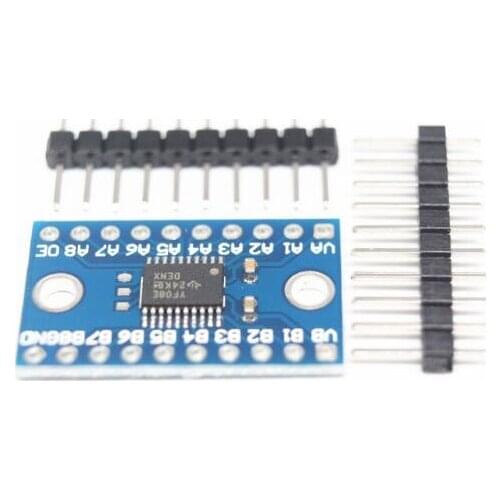 3.3V 5V TXS0108E 8 Channel Logic Level Bi-directional Converter Module TXB0108 Mutual Convert Module TXS0108