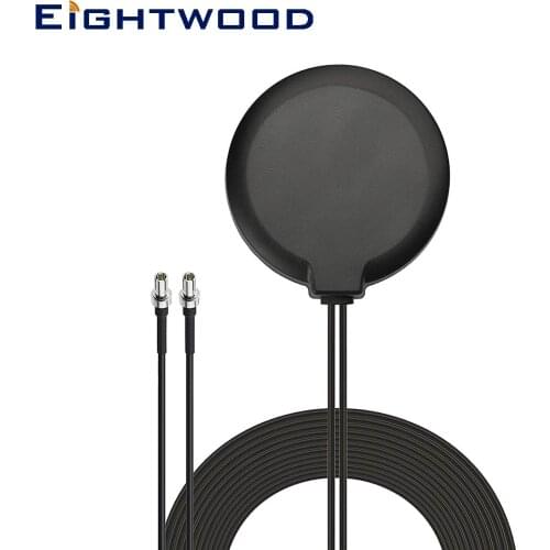 Eightwood 4G LTE Magnetic Mount MIMO TS9 Male Antenna for Hotspot Router AT&T ZTE Netgear LB1120 Nighthawk M1 MR1100 Unite 770S