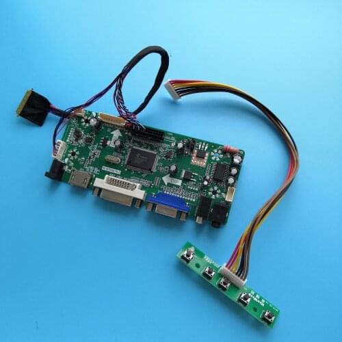 Kit For LTN140AT21-C01 14" 1366X768 HDMI DVI Controller board VGA Screen LED LCD M.NT68676 40pin LVDS Panel monitor