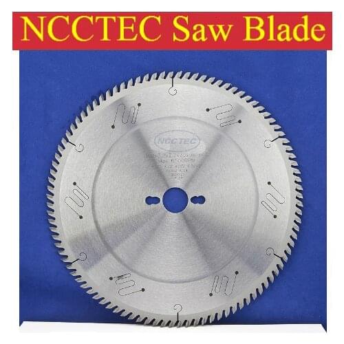 1 pcs of 14'' 96 G teeth 350mm FREE shipping Carbide tipped saw blade with Silencer holes for cutting melamine faced chipboard