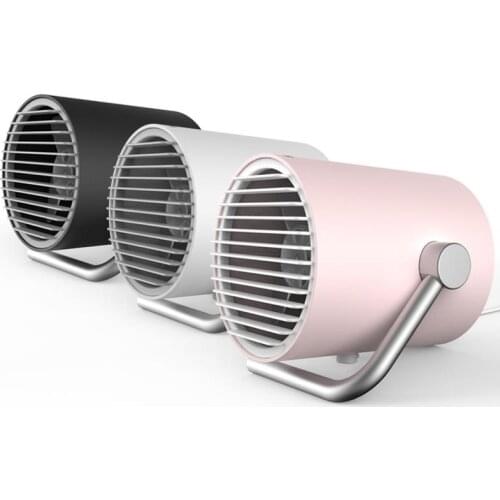 Mini USB Cooler Fan Protable Cooling Desk Fan 2-Speed Adjustable Fan Double-vane Air Conditioner for Office Desktop