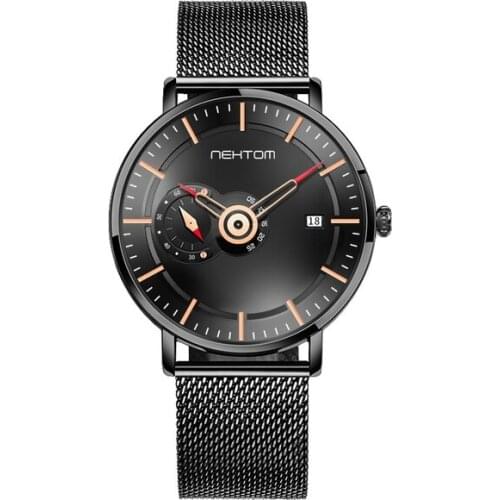 NEKTOM 8232 Neue herren Uhren Brand Luxus Business Chronograph Sport Wasserdicht Casual Quarz Uhren