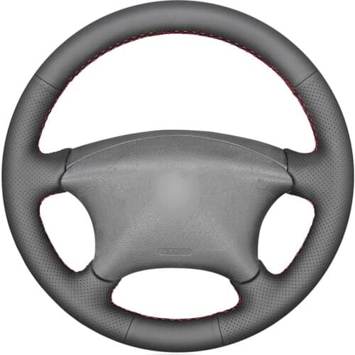 Artificial Leather No-slip Car Steering Wheel Cover for Citroen Xsara Picasso 2001-2010 Berlingo 2003-2008 C5 Peugeot Partner