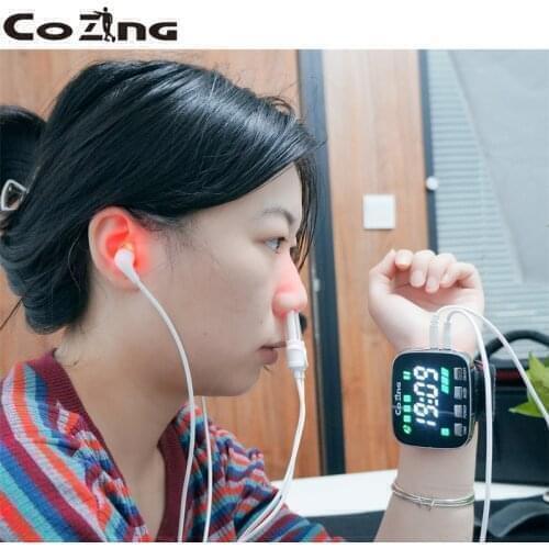 Semiconductor Laser Cold Laser Watch Instrument 650nm Therapy Device for Cholestrol Diabetes Stroke