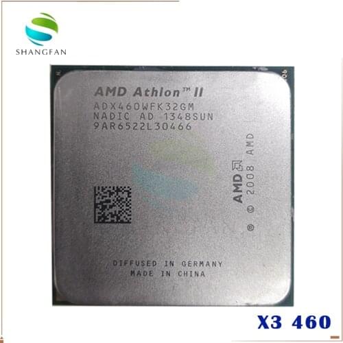 AMD Athlon II X3 460 3.4GHz Triple-Core CPU Processor ADX460WFK32GM Socket AM3 938PIN