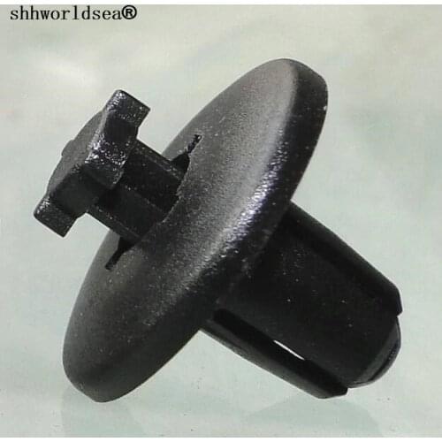 Shhworldsea 10pcs 8mm Wing Board Lining Clip Automobile Fender Fixed Fastener for Peugeot 206 307 408 Citroen Triumph Sega C2