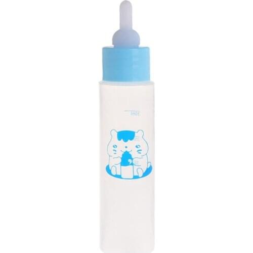T3EC Pet Milk Bottle 30ml Silicone Nipple Small Animal Feeding Water Hamster Squirrel