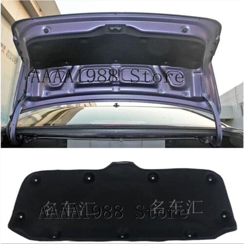 2011 2012 2013 2014 2015 for KIA RIO K2 Car Styling Car Trunk Soundproof Cotton Mat Sticker Protection 1Pcs/Set