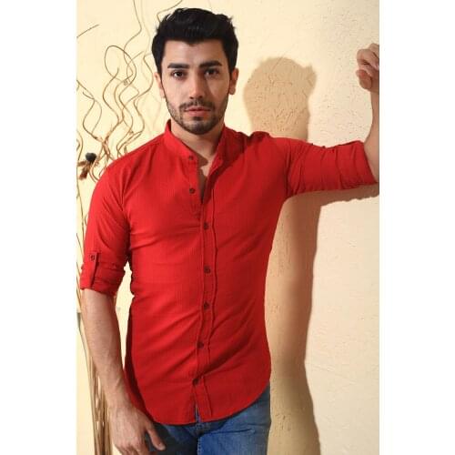 SORTE 341 EXTRA SLIM FIT LYCRA CREW NECK SHIRT