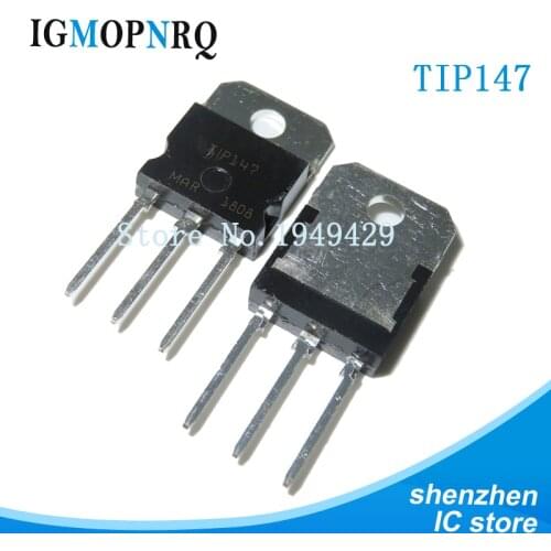 5PCS/Lot TIP147 TO-218 100V 10A 25W PNP TO-3P Darlington transistor new