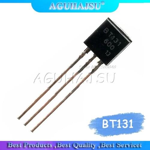 50pcs BT131-600 BT131 TO-92 Triacs 600V 1A new original