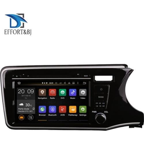 9 Inch Android 9.0 Octa Core 4G Car PC GPS Head Unit For Honda City Right Hand Driving 2014-2019 DVD Player Bluetooth WIFI AUX