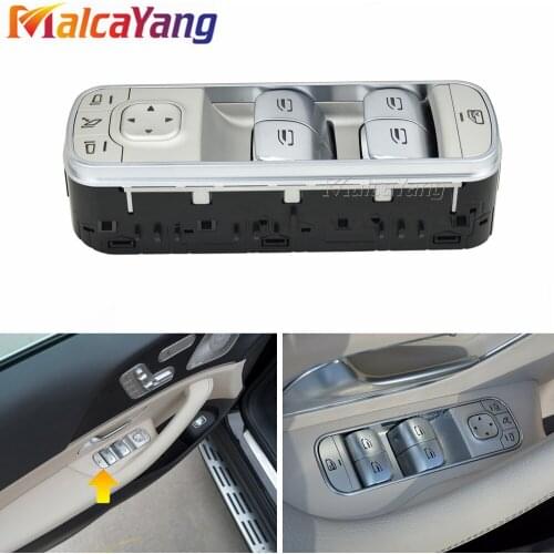 A1679054501 1679054501 New Car Nearside Driver Front Electric Window Switch For Mercedes Benz GLS GLE W167 2019 2020 2021