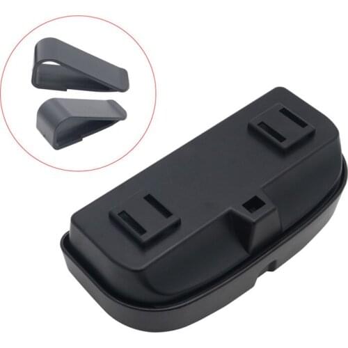 Car sun visor glasses storage box for Hyundai ix35 iX45 iX25 i20 i30 Sonata,Verna,Solaris,Elantra,Accent,Veracruz
