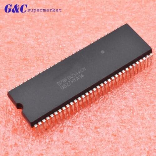 1/5PCS D78F0034ACN D78F0034 D78F0034A Encapsulation:DIP-64 NEW diy electronics