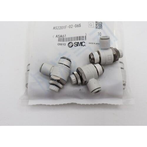 SMC AS2201F-01/02-04S/06S/08S/10S AS3201F-02-12S Speed control valve throttle valve AS