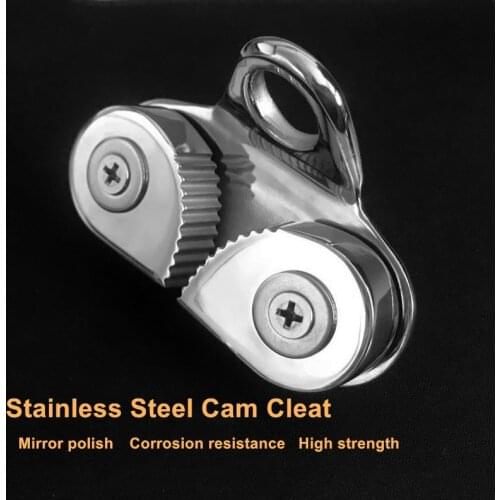 Stainless Steel Cam Cleat Boat Cam Cleats Matic Fairlead Marine Sailing Sailboat Kayak Canoe Dinghy
