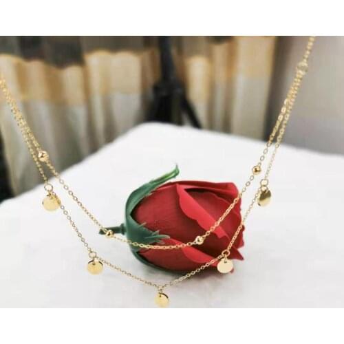 Fashion jewelry steel necklace