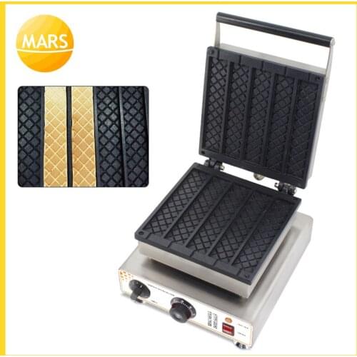 Snack food machinery mini waffle cake maker baker machine 220v/110v square waffle making machine