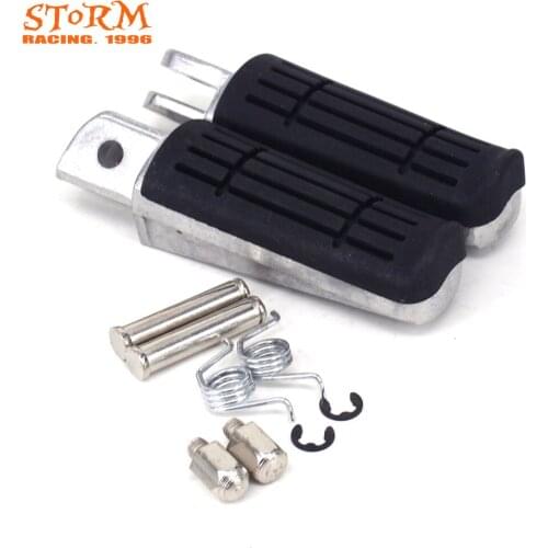 Motorcycle Front Foot Pegs Footrest Pedals Aluminum For MT03 TDM900 XJ900 S Diversion YZF1000 R1 BT1100 Bulldog FJR1300 XV1700
