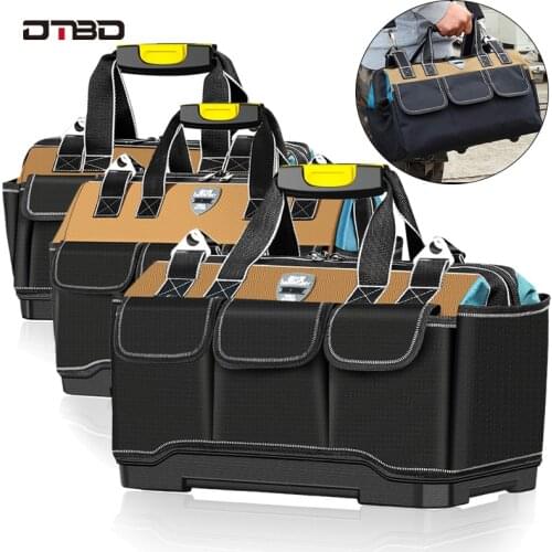 DTBD Large Capacity Tool Bag, Multi-function Electrician Bag, Anti-fall and Wear-resistant Woodworking Bag Tool Storage Bag