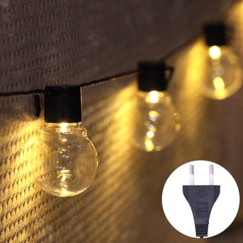 Led Fairy String Lights for Party Holiday Garden Garland christmas decorations home outdoor Globe Festoon bulb light wedding