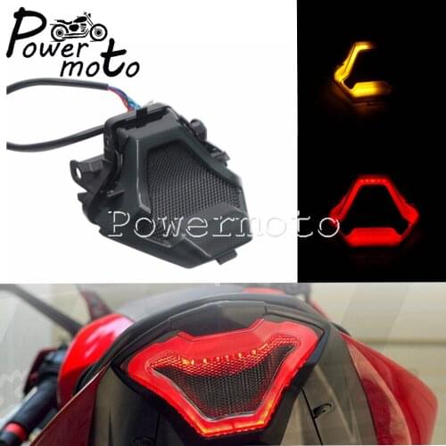 Motorcycle LED Brake Stop Rear Taillight For Yamaha YZF R3 R25 Y15ZR MT07 YZF FZ07 LC150 Turn Signal Indicator Lamp MT FZ 07