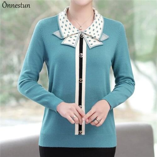 O Neck Sweater Women New Autumn Spring Pullover Long Sleeve Top Femme Women Clothing Embroidery Sweaters For Women